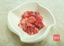 哈密瓜烧肉的做法图解2