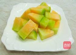 哈密瓜烧肉的做法图解4