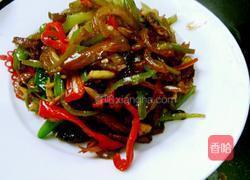 双椒炒肉皮的做法图解11