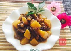 土豆烧牛肉的做法图解8