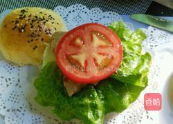 自制汉堡包的做法图解9