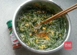 韭菜鸡蛋粉丝春卷的做法图解12