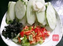 紫苏煎黄瓜的做法图解2