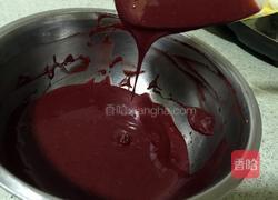 红丝绒戚风蛋糕的做法图解7