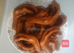 卤鸭脚的做法图解4