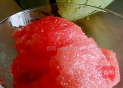 柠香西瓜沙冰的做法图解2