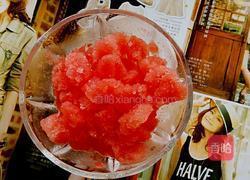 柠香西瓜沙冰的做法图解6