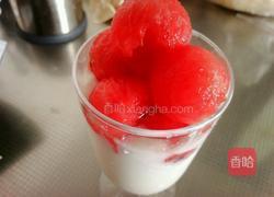 西瓜酸奶伴的做法图解4