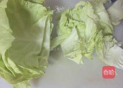 翡翠卷心菜卷的做法图解3