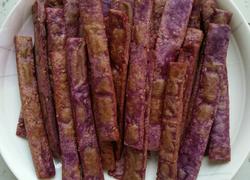 炸紫薯条