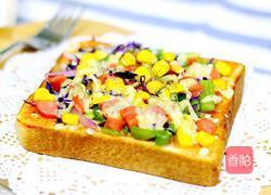 快手吐司披萨的做法图解12