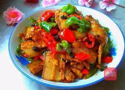 豆豉双椒炒五花肉的做法图解9