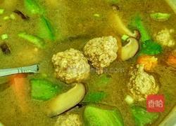 丝瓜香菇丸子汤的做法图解5