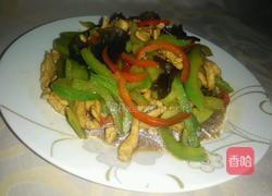 彩椒炒肉丝的做法图解7