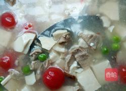 五彩豆腐羹的做法图解7