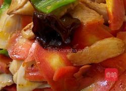 杂蔬炒肉的做法图解4