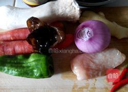 杂蔬炒肉的做法图解1