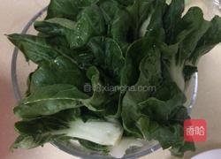 ，碧绿菜胆扒花菇。的做法图解2