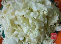 卷心菜肉馅包子的做法图解2