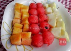 西瓜水果拼盘的做法图解2