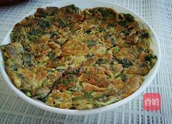 粑蒿酱煎鸡蛋饼的做法图解5