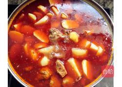 洋芋烧排骨的做法图解9