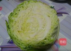 手撕卷心菜的做法图解1