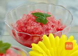 西瓜沙冰的做法图解9