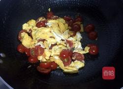 圣女果炒蛋的做法图解5