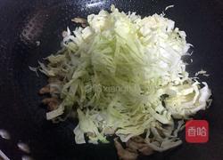 卷心菜炒鸡肉的做法图解5