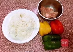 彩椒培根炒饭的做法图解1