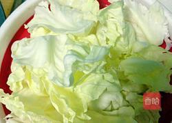 香辣卷心菜烧豆腐的做法图解1