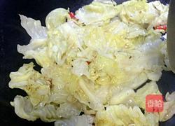 香辣卷心菜烧豆腐的做法图解3