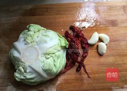 家常手撕包菜的做法图解1