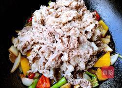 彩椒炒肥牛的做法图解9