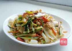 炒米皮的做法图解9