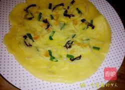 绿豆芽煎饼的做法图解7