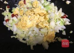 卷心菜炒鸡蛋的做法图解9