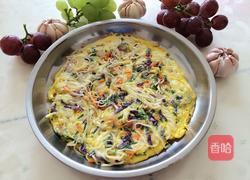 面条鸡蛋煎饼的做法图解8