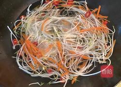 凉拌绿豆芽黄瓜的做法图解3