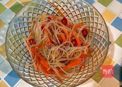 凉拌绿豆芽黄瓜的做法图解4