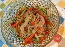 凉拌绿豆芽黄瓜的做法图解7