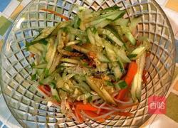 凉拌绿豆芽黄瓜的做法图解6