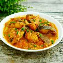 西红柿炖鱼块的做法[图]