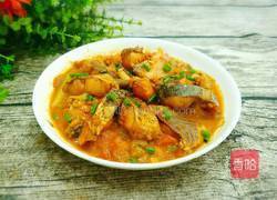 西红柿炖鱼块的做法图解14