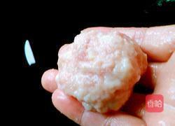 肉丸子包白萝卜的做法图解9