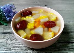 萝卜红枣玉米汤