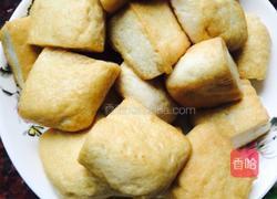 香煎豆腐焖鱼块的做法图解1