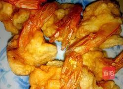 炸凤尾虾球的做法图解4