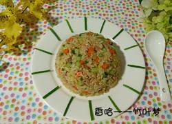 卷心菜肉末炒饭